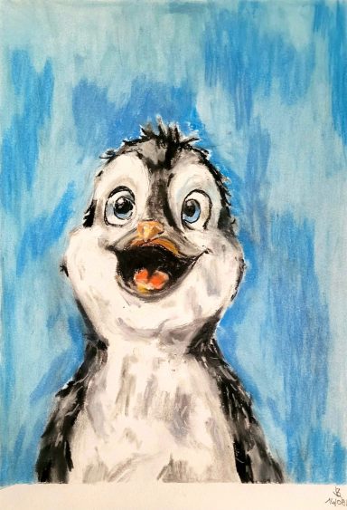 Pinguin Januar